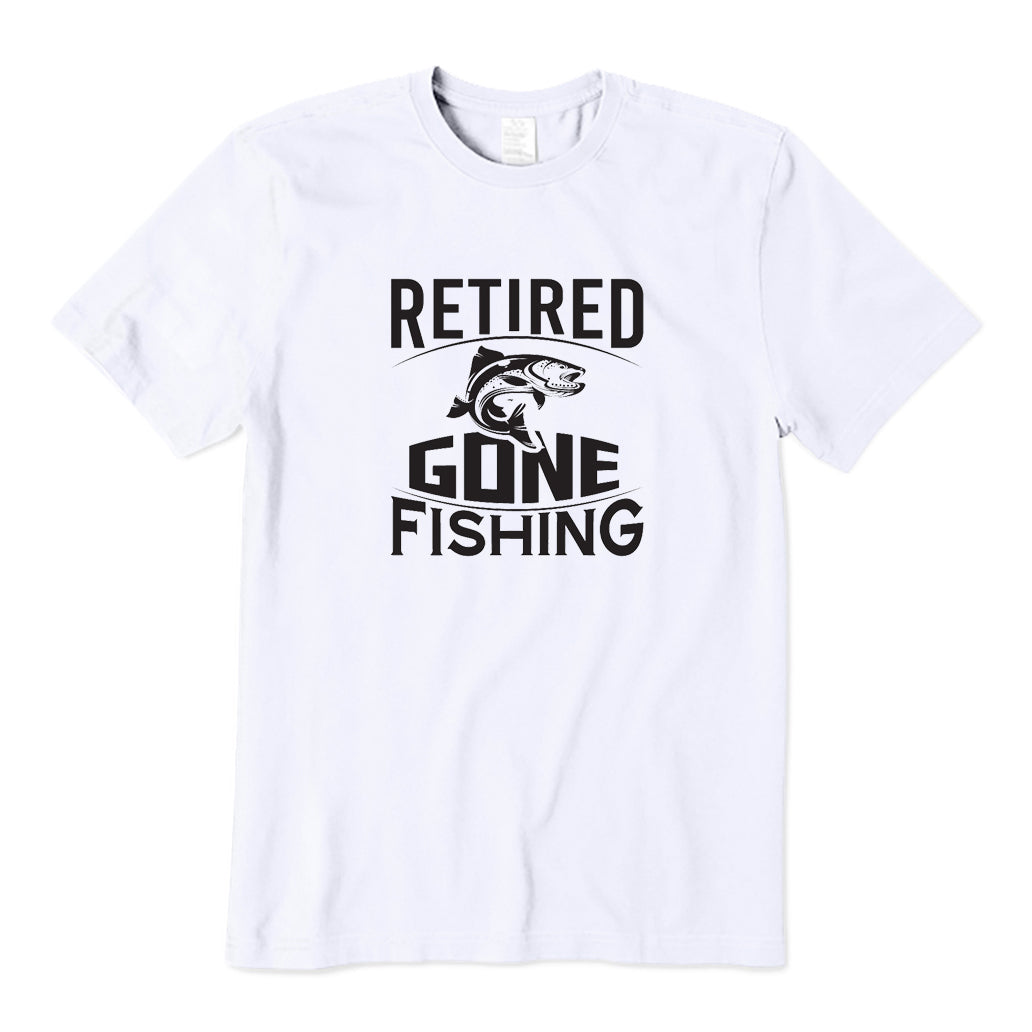 Retired Gone Fishing T-Shirt