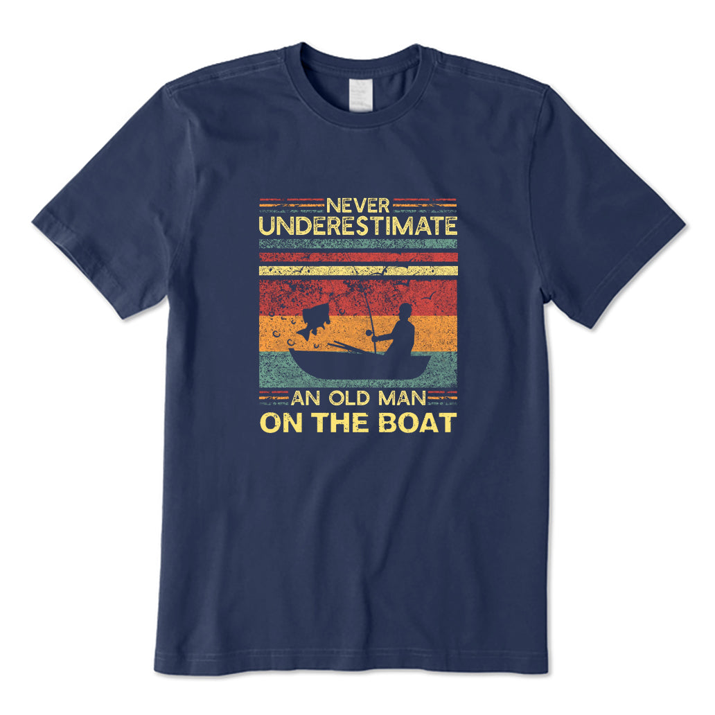 An Old Man on The Boat T-Shirt