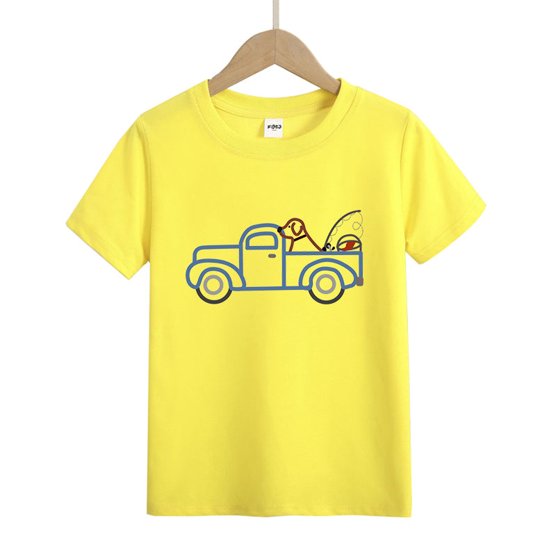 Gone Fishing Kid's T-Shirts