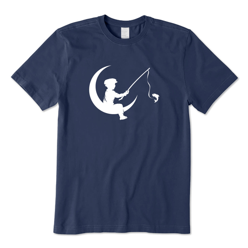 Fishing on The Moon T-Shirt