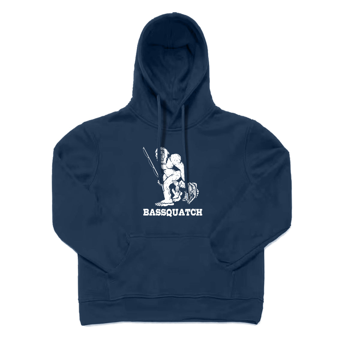 Bigfoot Fishing Hoodie