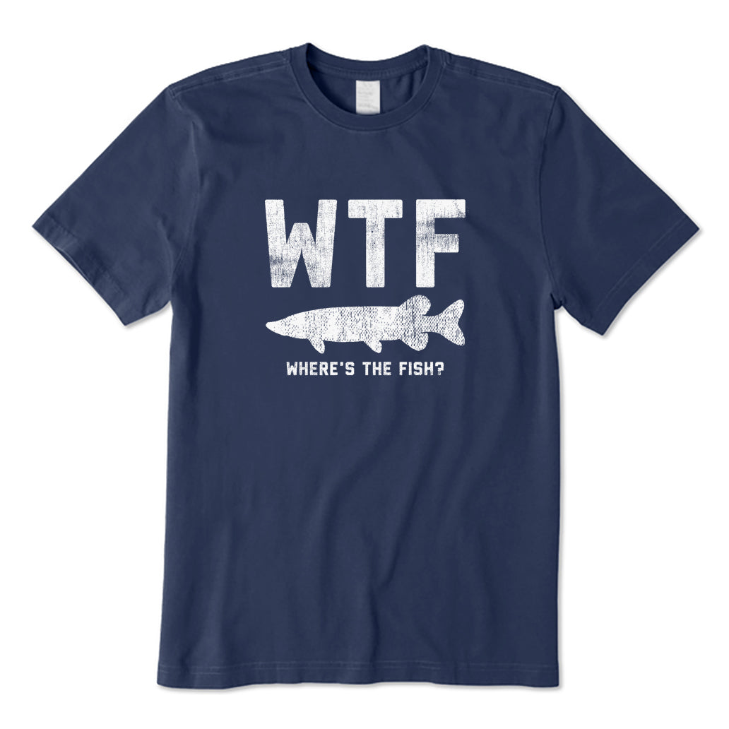 WTF Where's The Fish Musky T-Shirt