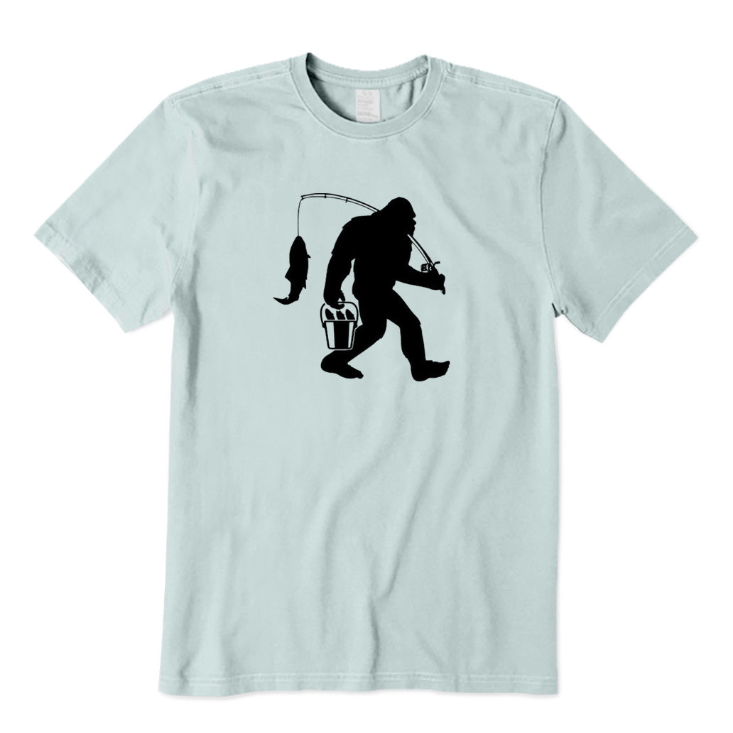 Bigfoot Fishing T-Shirt