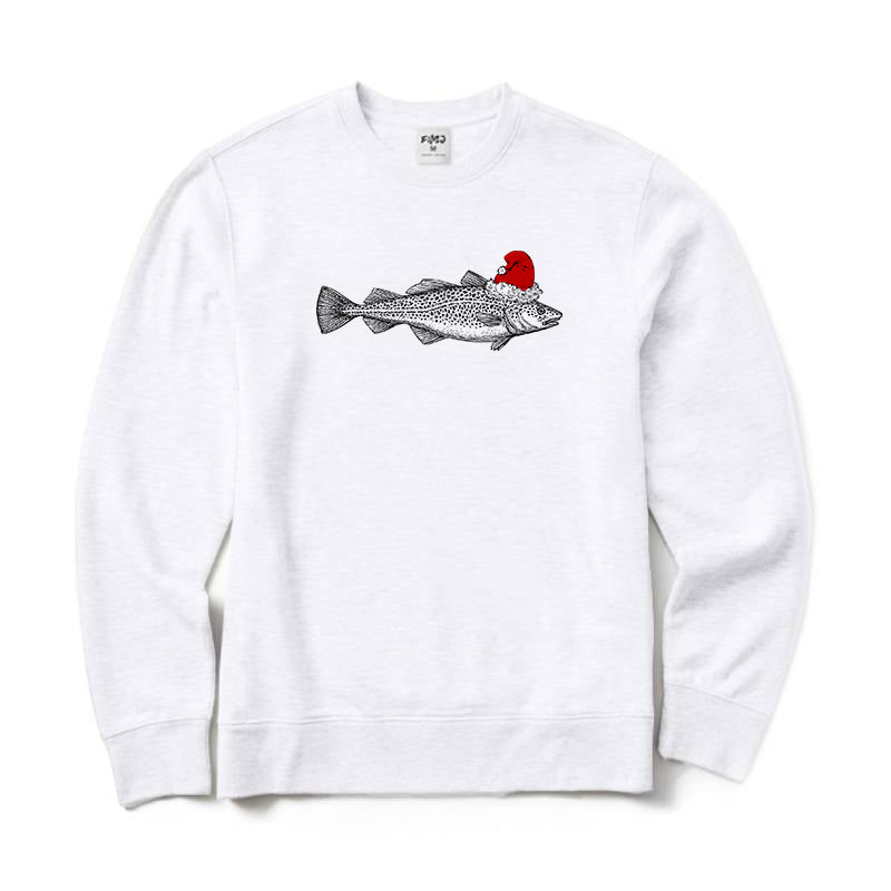 Christmas Fish Crewneck Sweatshirt