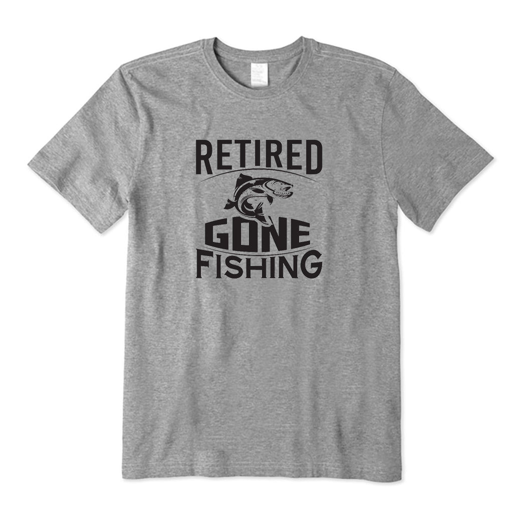 Retired Gone Fishing T-Shirt