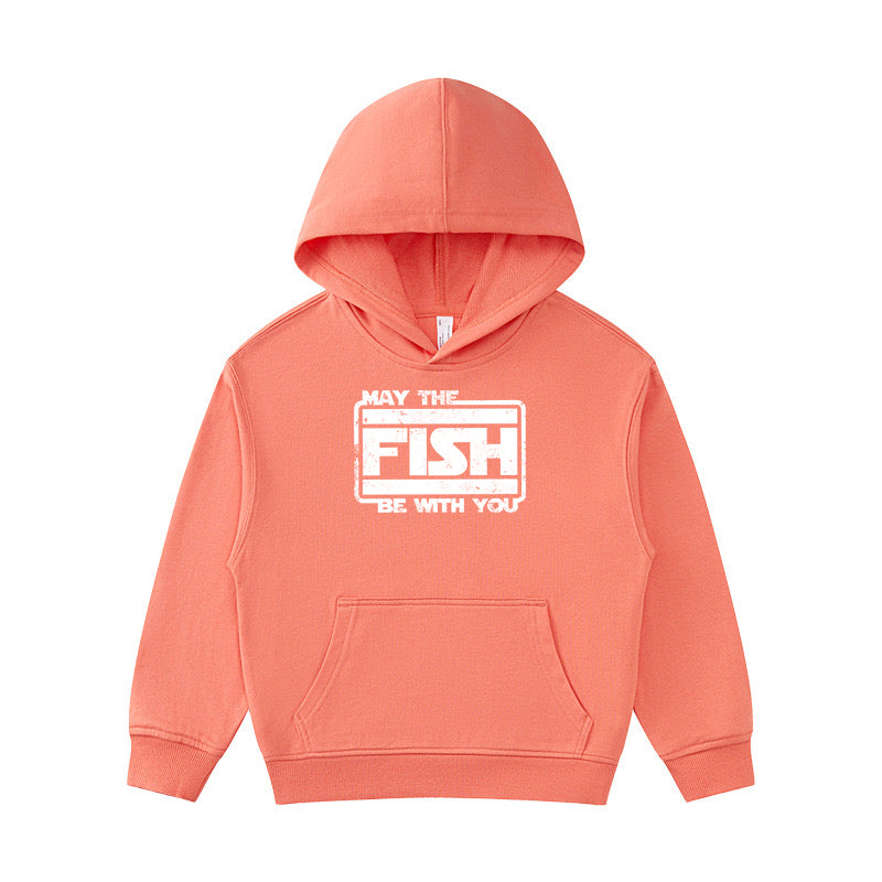 May The Fish Be with You Kid's Hoodie