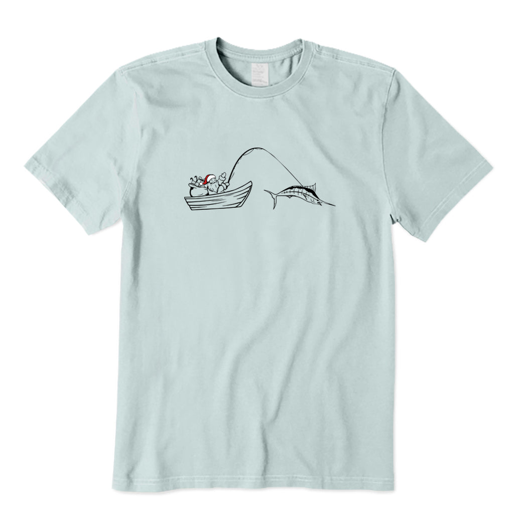 Santa Claus Caught A Marlin T-Shirt