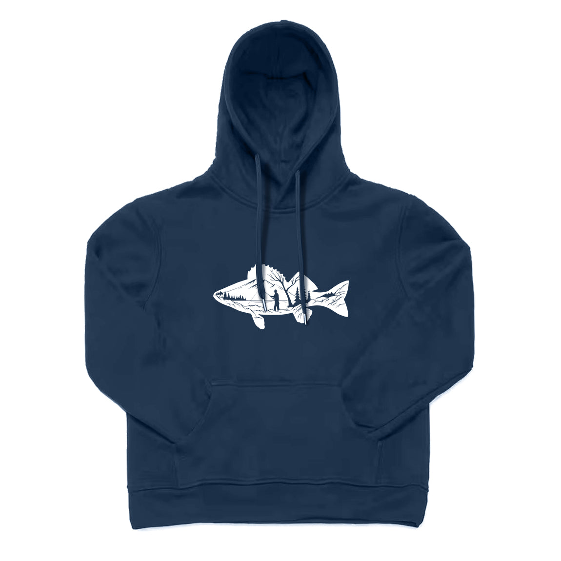 FISH AND LANDSCAPE Hoodie