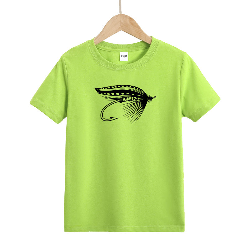 Fly Fishing Lure Kids T-Shirt