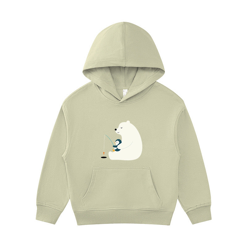 Buddy Fishing Kid's Hoodie