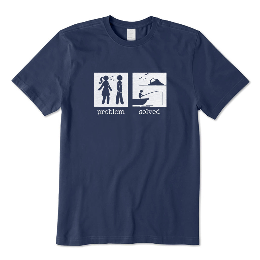 Fishing Solved All Problems T-Shirt