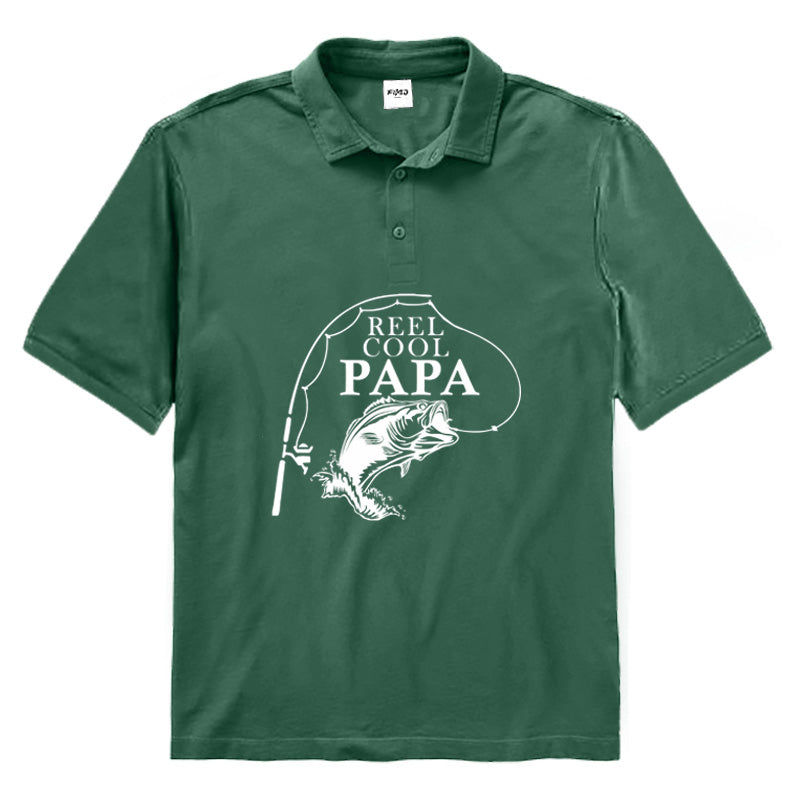 Reel Cool Papa Polo Shirt