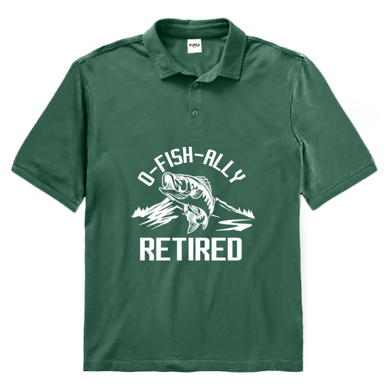 O-Fish-Ally Retired Polo Shirt