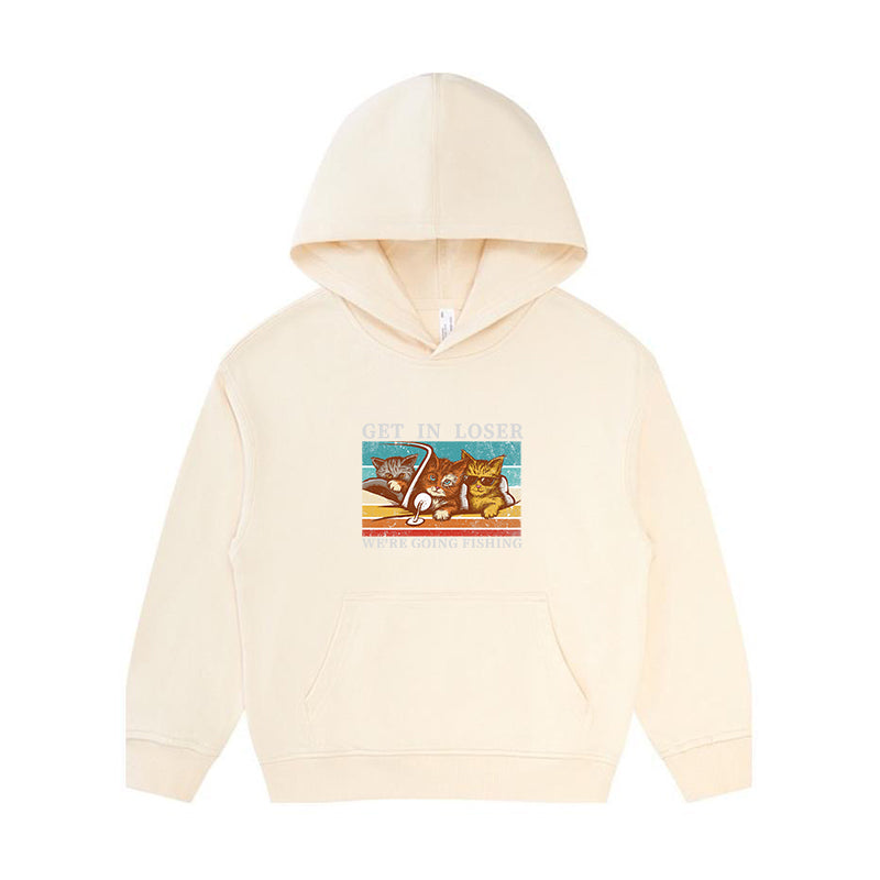 We're Going Fishing Kid's Hoodie