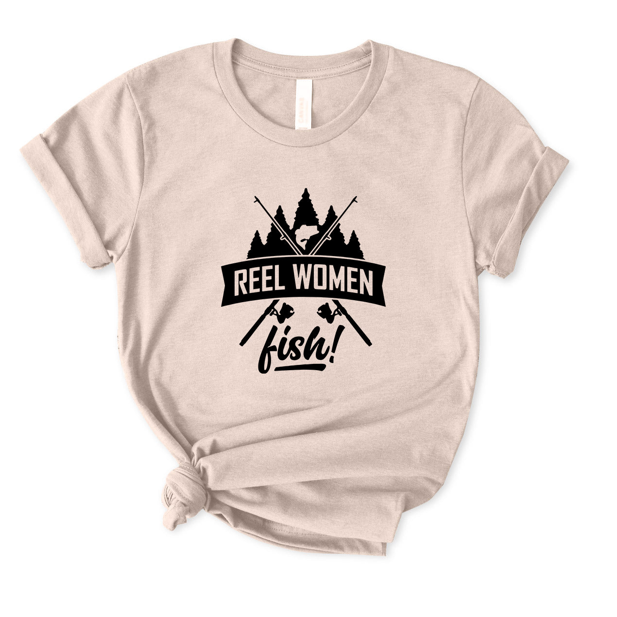 Reel Women Fish T-Shirt for Women