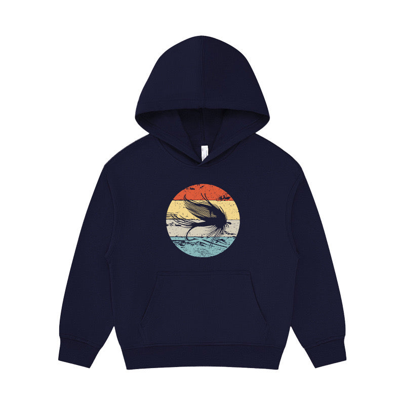 Fly Fishing Kid's Hoodie