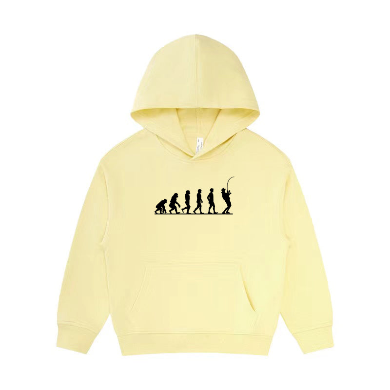 Fisherman Evolution Kid's Hoodie