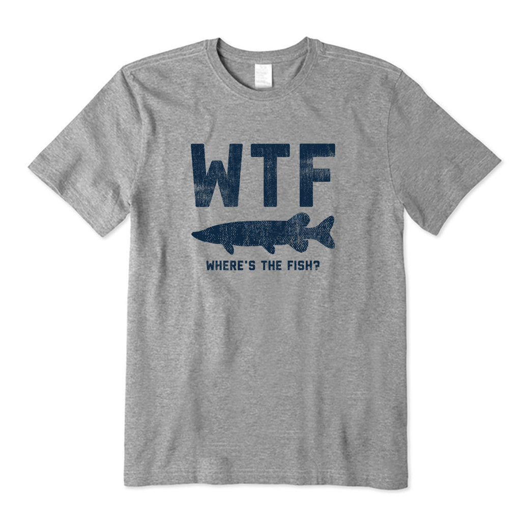 WTF Where's The Fish Musky T-Shirt