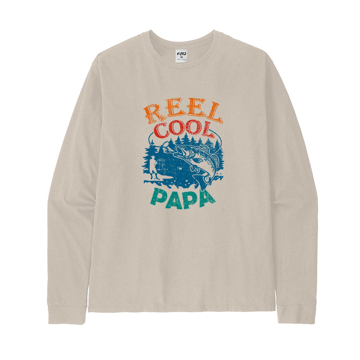 Reel Cool Dad Long Sleeve T-Shirt