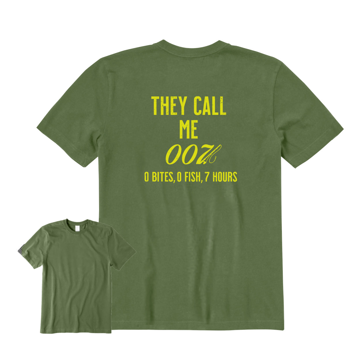 They Call Me 007 Back Graphic T-Shirt