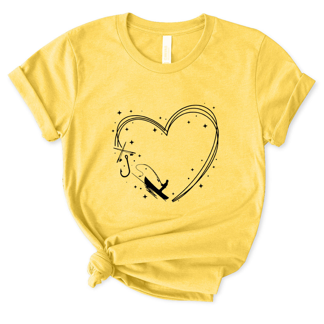 Love Fishing T-Shirt for Women