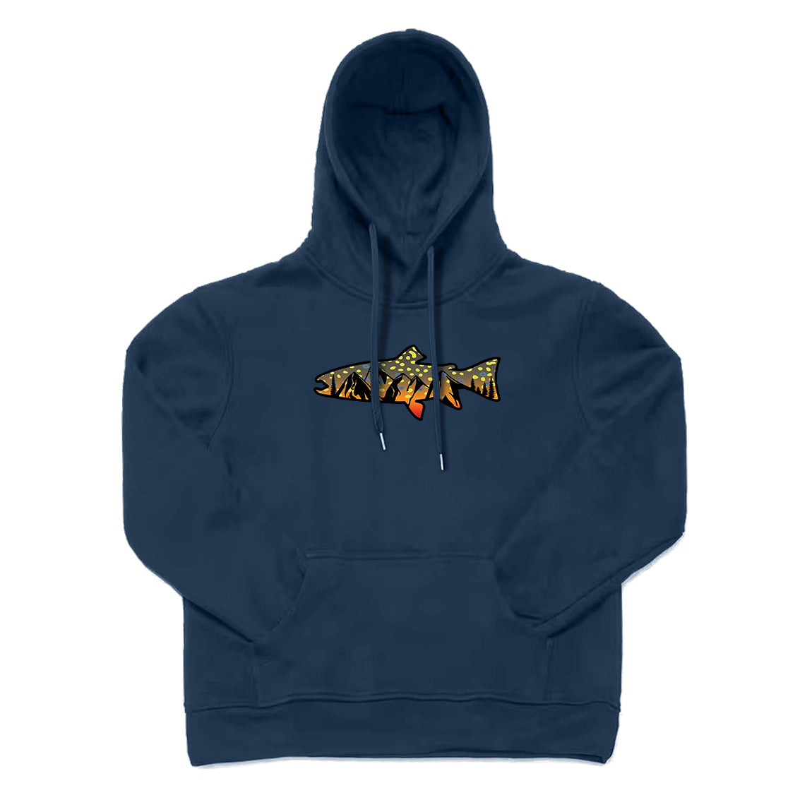 Brook Trout Mountains Hoodie