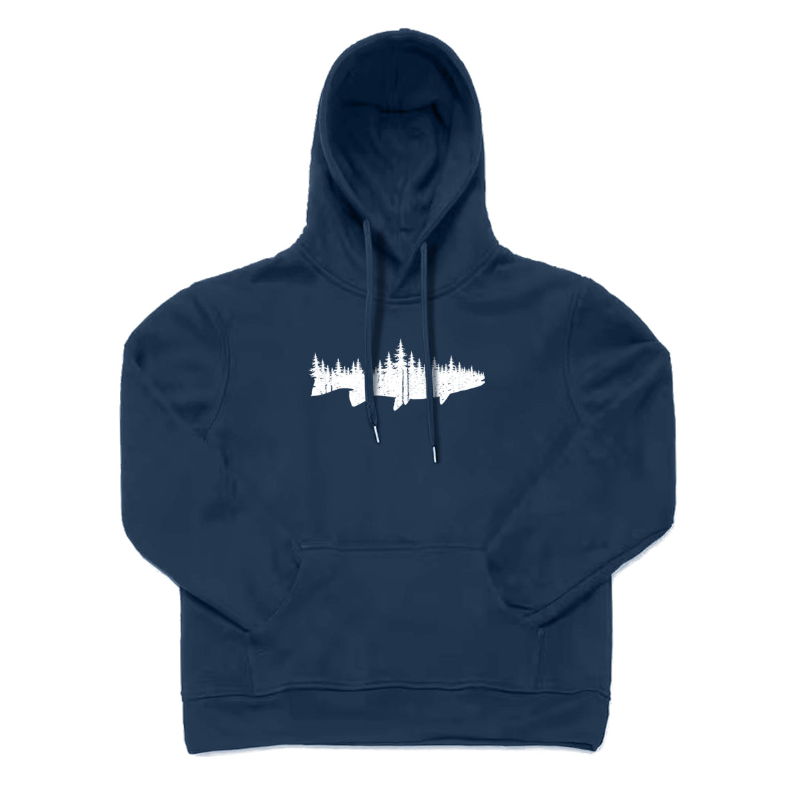 Fish Forest Landscape Hoodie