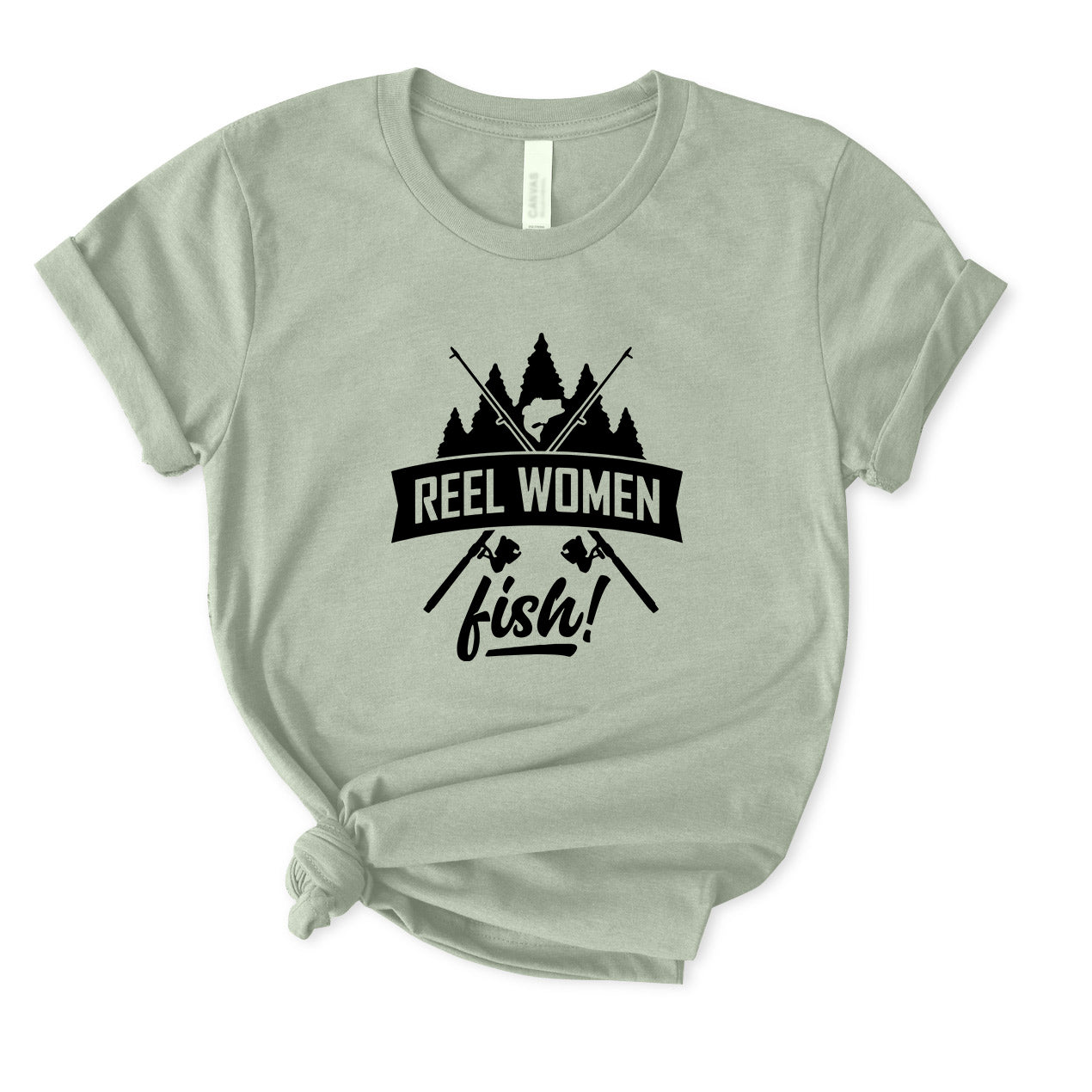 Reel Women Fish T-Shirt for Women