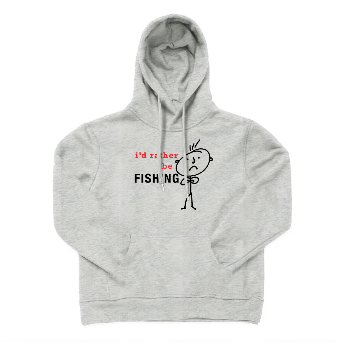 I'd Rather Be Fishing Hoodie