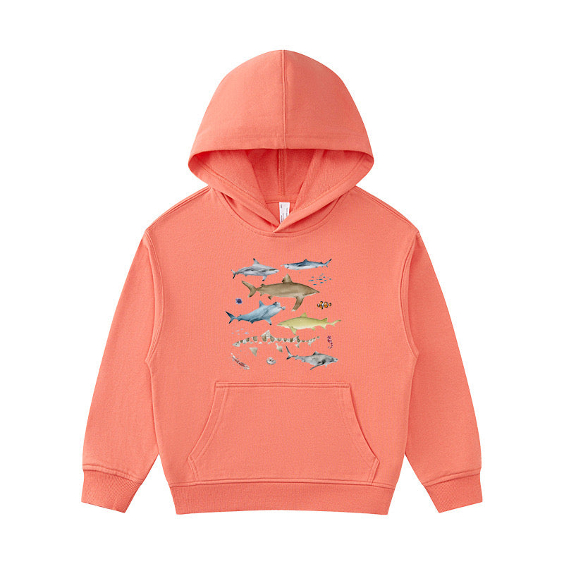 Shark Species Kid's Hoodie