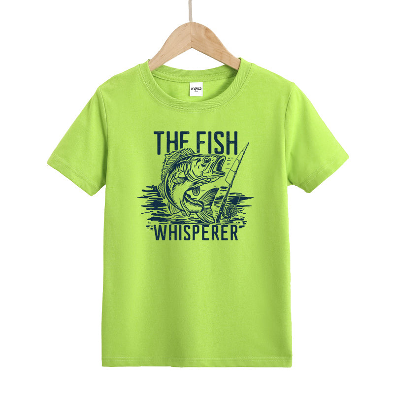 The Fish Whisperer Kids T-Shirt