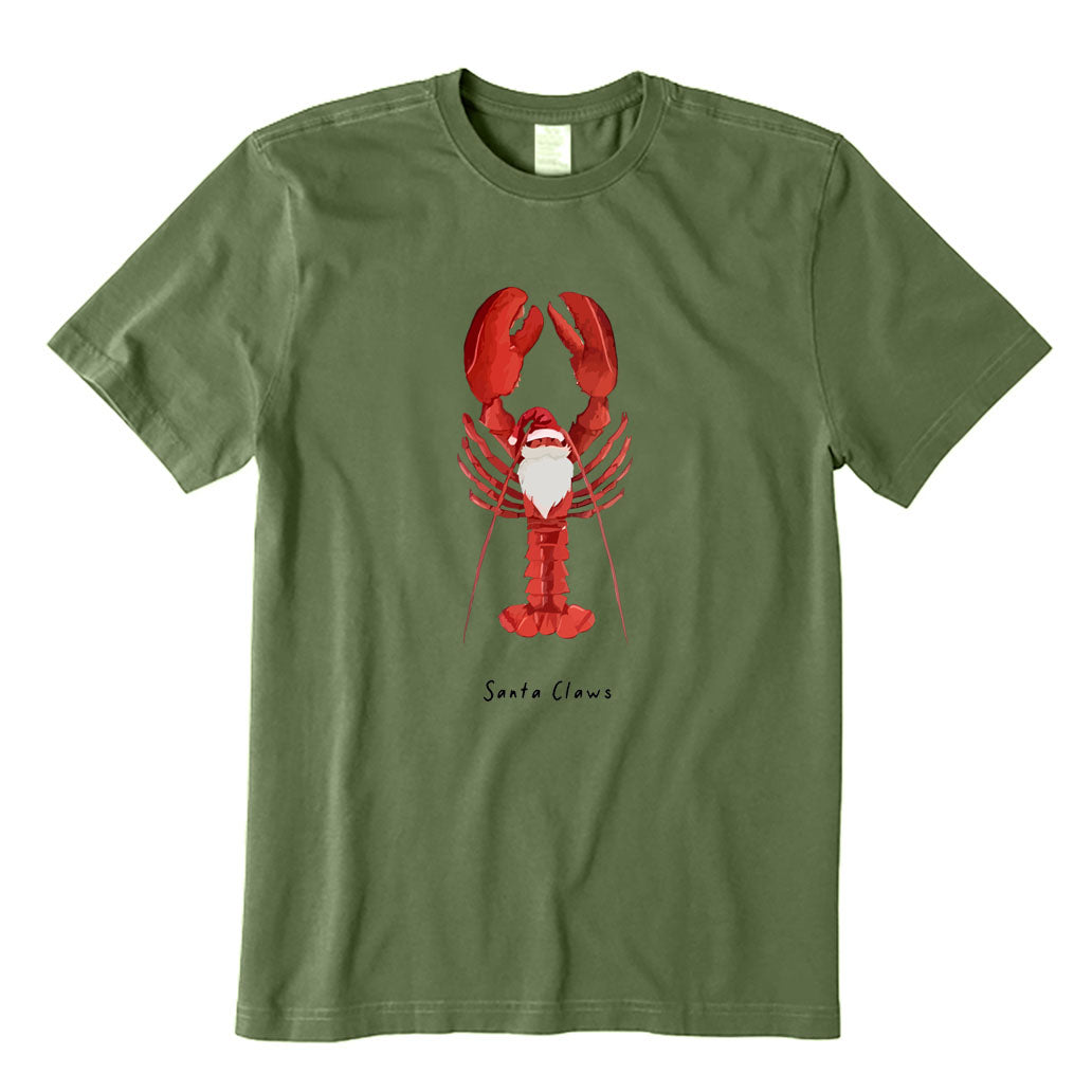 Santa Claws Christmas T-Shirt