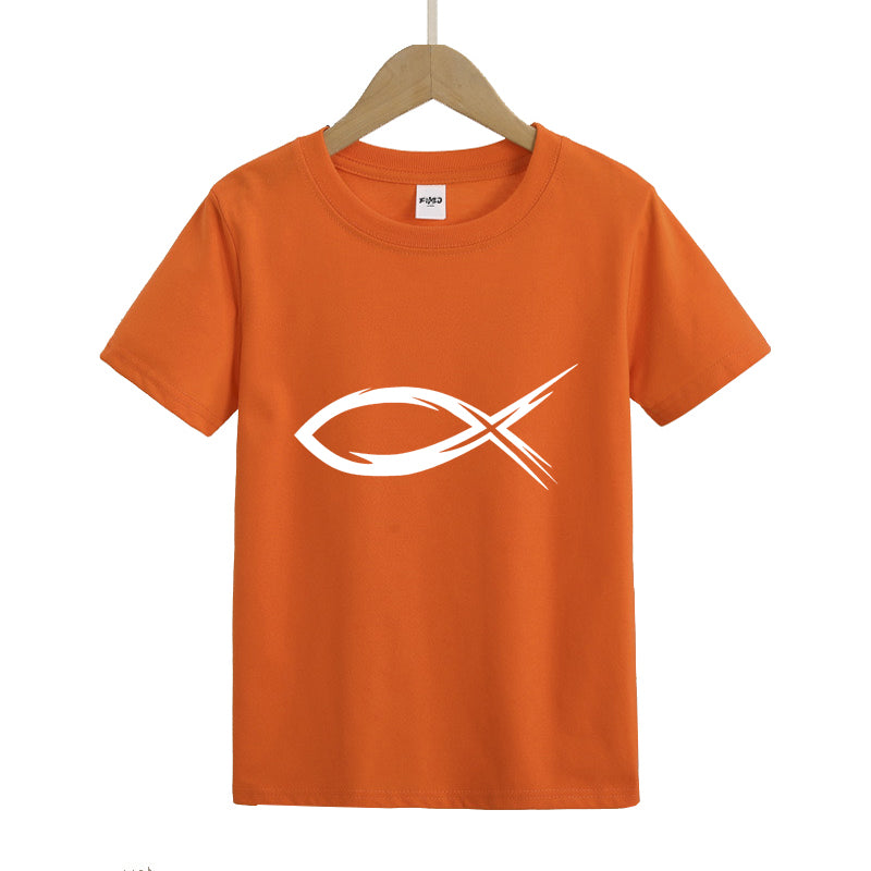 Christian Fish Kid's T-Shirts