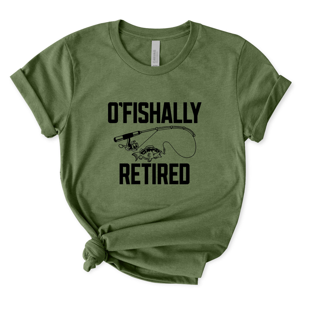 O'fishally Retired T-Shirt for women