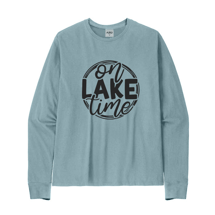 ON LAKE TIME Long Sleeve T-Shirt