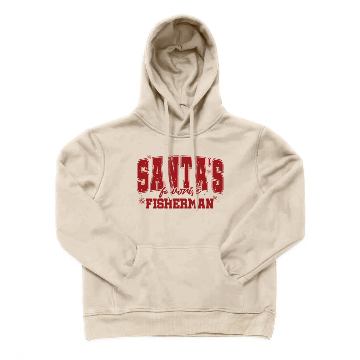 Santa's Favorite Fishermen Hoodie