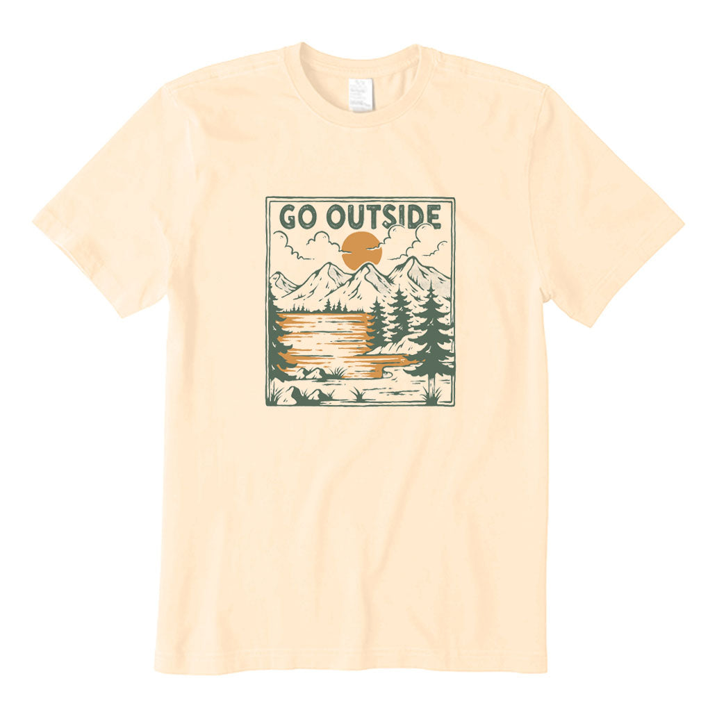 Go Outside and Fishing  T-Shirt