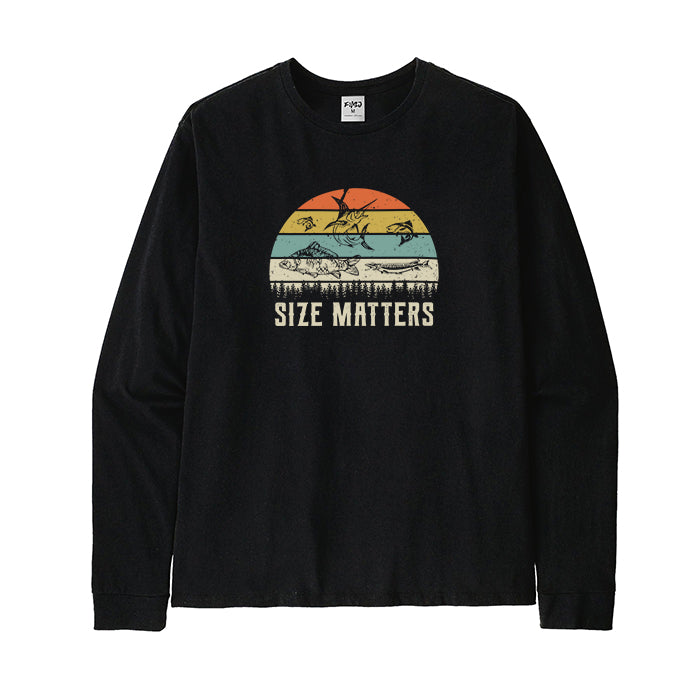 Size Matters Fish Long Sleeve T-Shirt