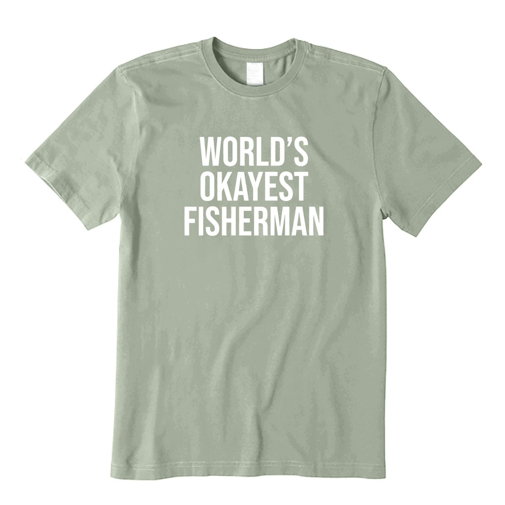 World's Okayest Fisherman T-Shirt