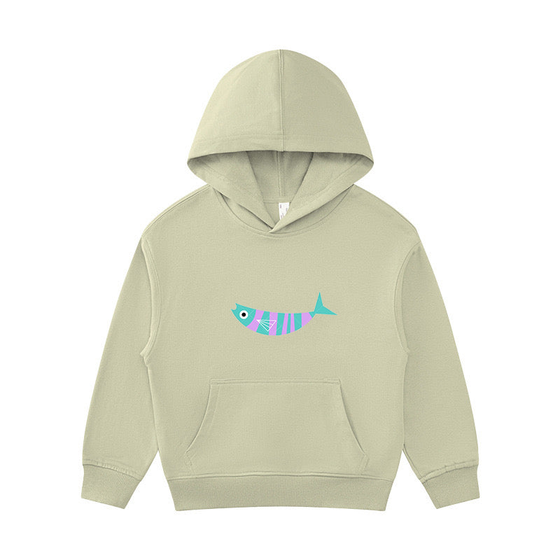 Colorful Fish Kid's Hoodie