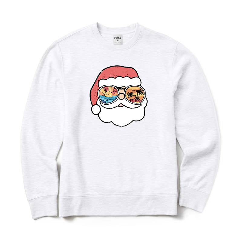 Christmas Beach Crewneck Sweatshirt