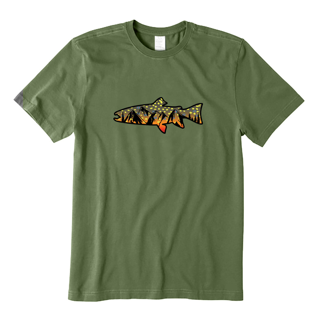 Brook Trout Mountains T-Shirt