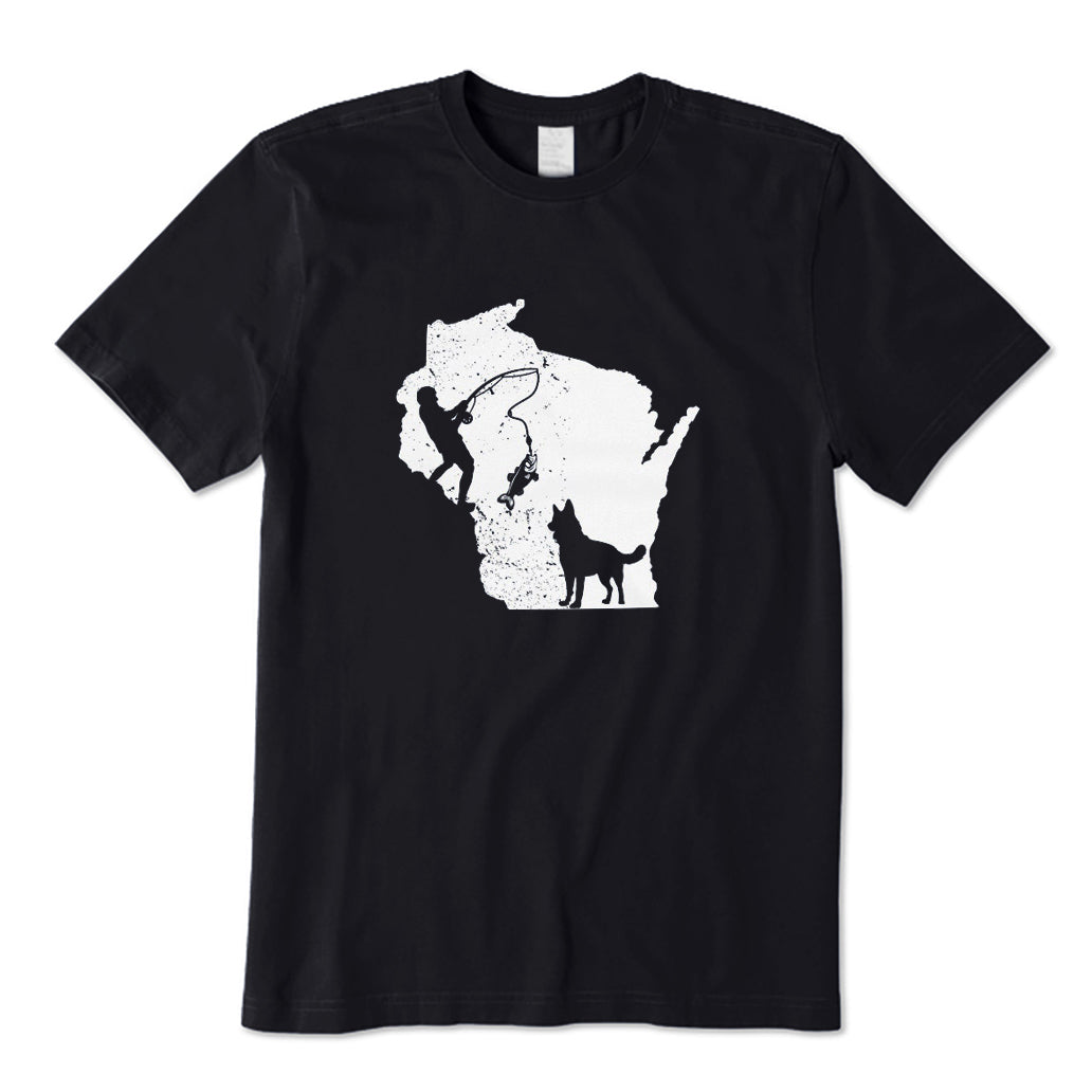 Wisconsin Fishing T-Shirt