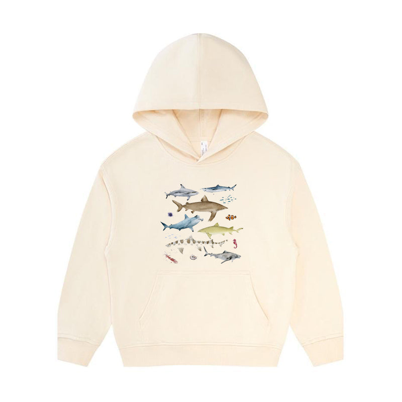 Shark Species Kid's Hoodie