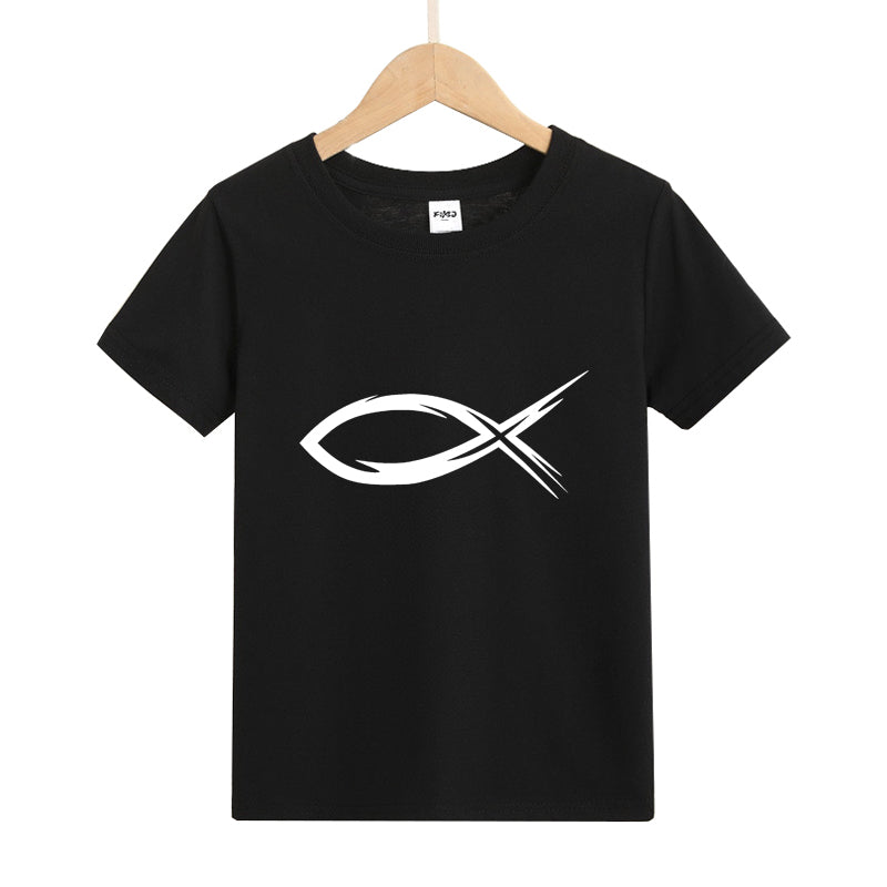 Christian Fish Kid's T-Shirts