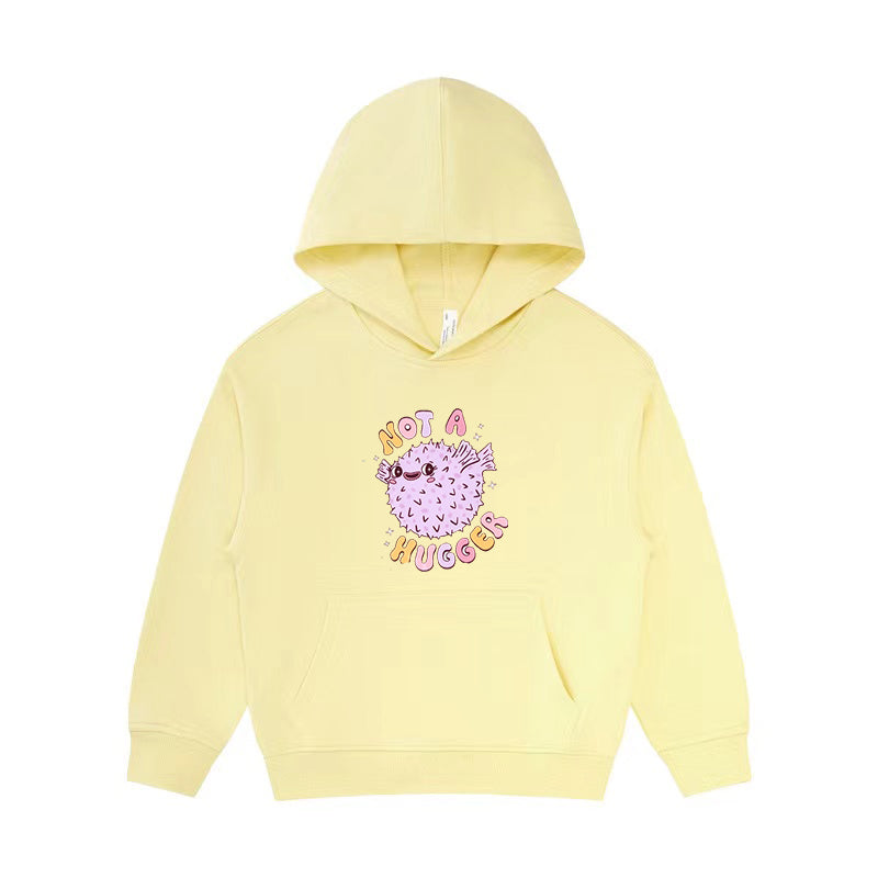 Not A Hugger Fish Kid's Hoodie