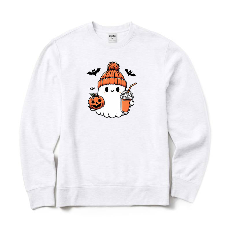 Halloween Cute Ghost Crewneck Sweatshirt