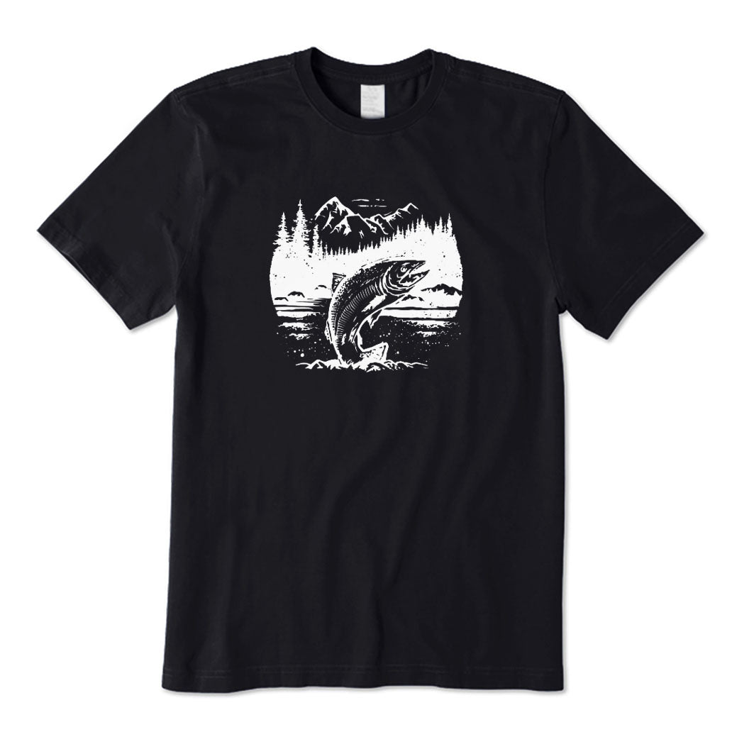 Salmon Fishing T-Shirt