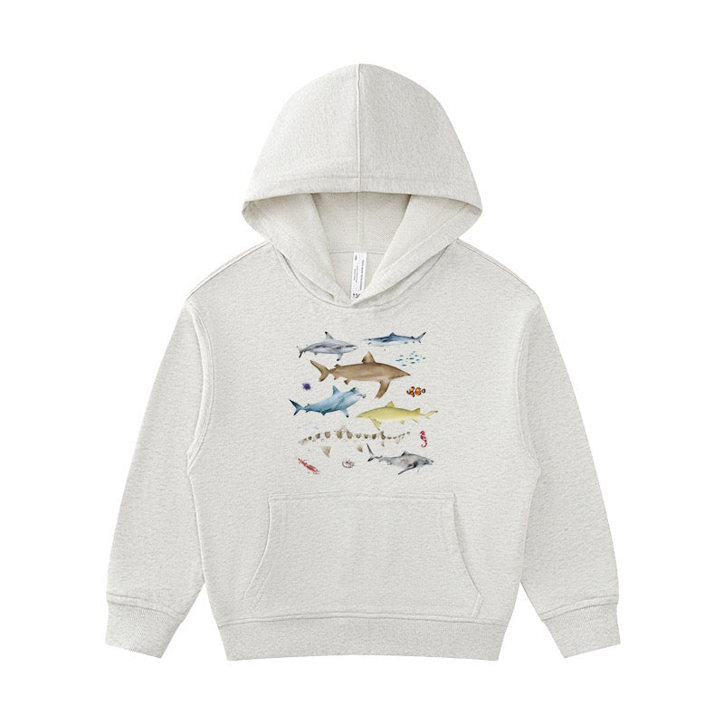 Shark Species Kid's Hoodie