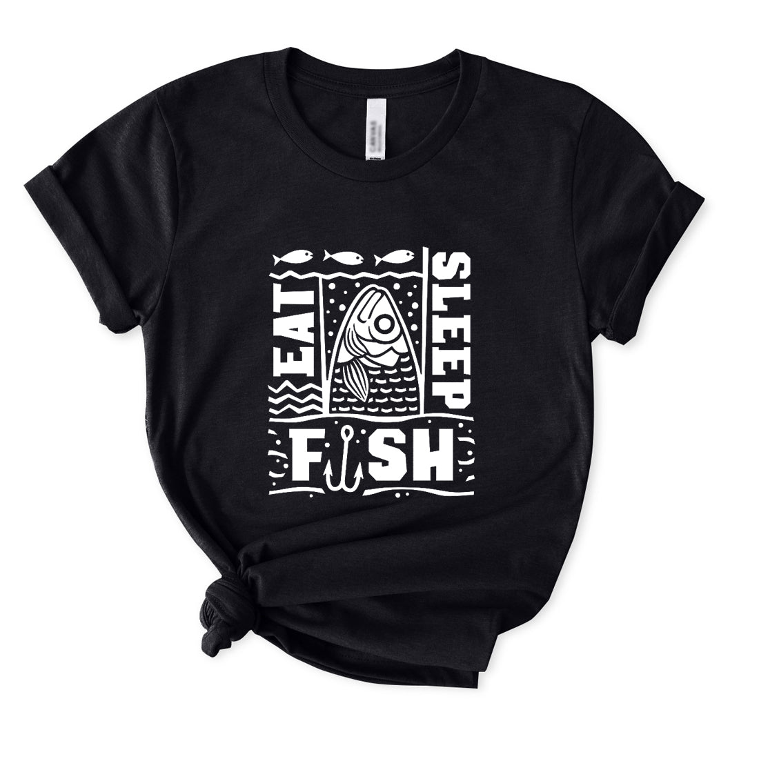 Eat Sleep Fish T-Shirt for Women